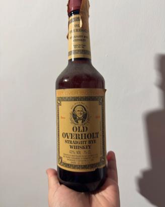 OLD OVERHOLT STRAIGHT RYE WHISKEY
