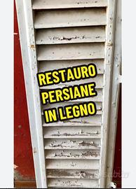 Rinnovo persiane/tapparelle