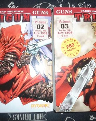 MANGA TRIGUN NUMERI 2 E 3