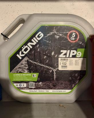 Catene da neve per auto omolgate ZIP 9 KONIG