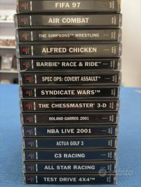 Lotto giochi ps1 playstaion 1