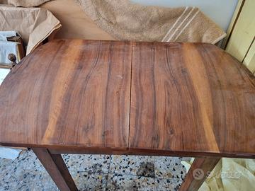 Tavolo vintage in noce anni ’30-’50