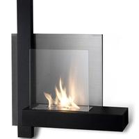 Caminetto Bioetanolo da parete moderno