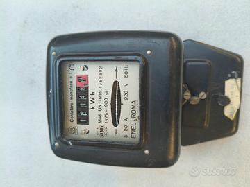 contatore elettrico monofase Enel Roma 