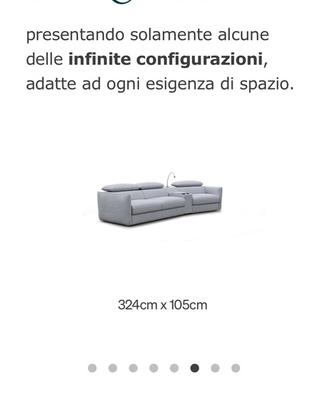 Divano letto Natuzzi