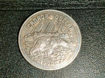 dollaro Canada argento 100º anniversario 