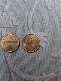 monete 200 lire italua guardia finanza e lega nava