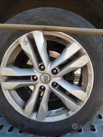CERCHI IN LEGA NISSAN XTRAIL RAGGIO 17 ANNO 2012: