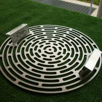 Griglia tonda inox 304 ricambio WEBER 47cm- ilSimo