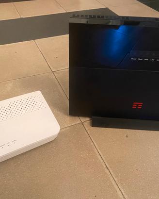 TIM HUB+ ZTE + ONT ZTE – KIT FIBRA FTTH COMPLETO