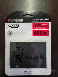 Hard Disk allo stato solido 480GB -
Kingston
