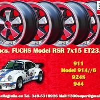 4 pz. cerchi Porsche Fuchs 7x15 ET23.3 911 -1989 9