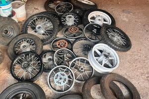 cerchi vari per pit bike minicross ecc.
