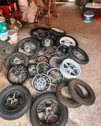 cerchi vari per pit bike minicross ecc.