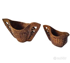 Contenitori in legno artigianato '40