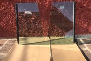 Vetri laterali minipala gommata FIAT HITACHI SL55B