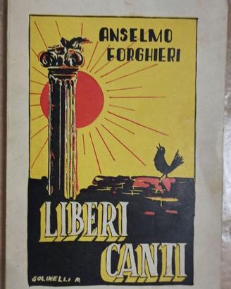 FORGHIERI ANSELMO - LIBRI POESIE - MODENA