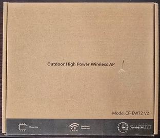 Ripetitore WiFi PoE alta potenza esterno/interno