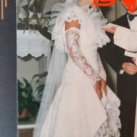 Abito da sposa sartoriale taglia 44