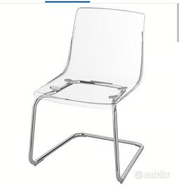 sedie trasparenti ikea 