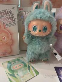 Labubu Big into Energy Originale Pop Mart verde