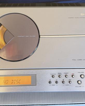 Sharp XL-T200H Compact Audio System Tape Radio CD