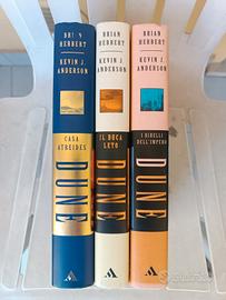 Preludio a Dune Herbert Anderson 3 Libri 