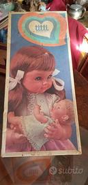 Bambola Titti Sebino mamma di Cialdino anni '70