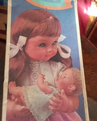 Bambola Titti Sebino mamma di Cialdino anni '70