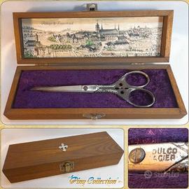 Forbici Cucito Antiche Convento Con Croce Gotica