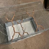 Gabbia per vari tipi di uccelli