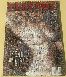 Playboy 45 th anniversary + Poster Marilyn Monroe