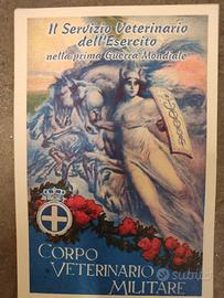10 cartoline Servizio veterinario dell'Esercito
