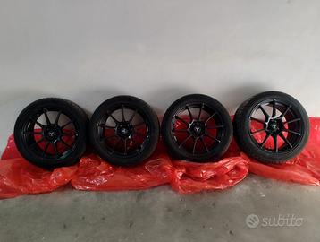 CERCHI SPARCO ASSETTO GARA MATT BLACK 7.5JX17 ET 3