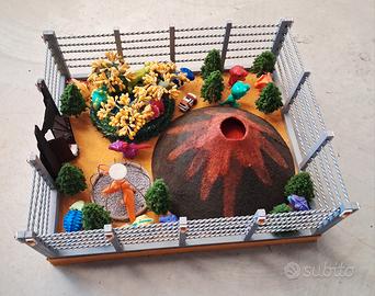 diorama jurassic park 