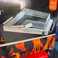 Griglia elettrica su vetro ceramico, nuova