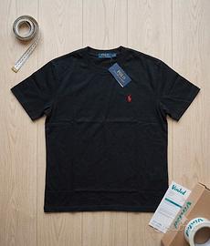 T-shirt Polo Ralph Lauren-Nera taglia M- nuova