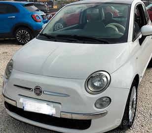 Fiat 500 1200 benzina solo80milakm