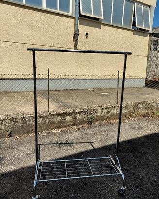 stendino appendiabiti alluminio allungabile 