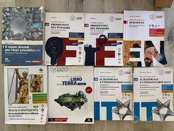 Libri scolastici liceo -vedi lista-