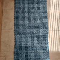 tappeto blu 110 per 53 cm 