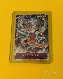 Carta One Piece Card Game - Monkey D. Luffy P-041