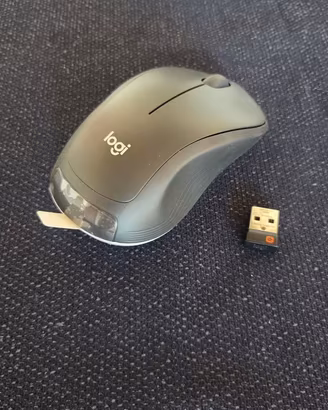 Mouse wireless Logitech M310 con ricevitore USB
