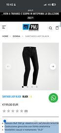 Pantalone da moto donna tg 41 con protezioni