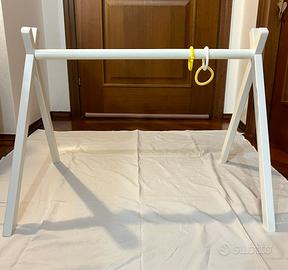 Palestrina giochi in legno per neonati con anelli