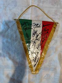 Gagliardetto fiorentina autografato  anni 80/90