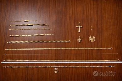 collane e bracciali in oro