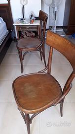 Due sedie Milano leggera stile viennese tonet