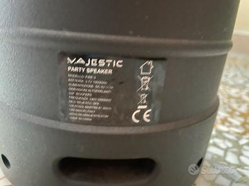 CASSA BLUETOOTH MAJESTIC FIRE 9