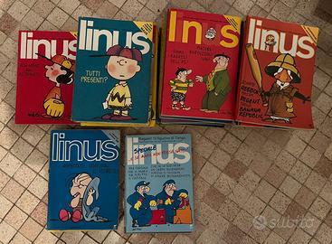 Rivista Linus  43 numeri anni 84/89